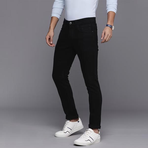 Slim Fit Dark Jeans